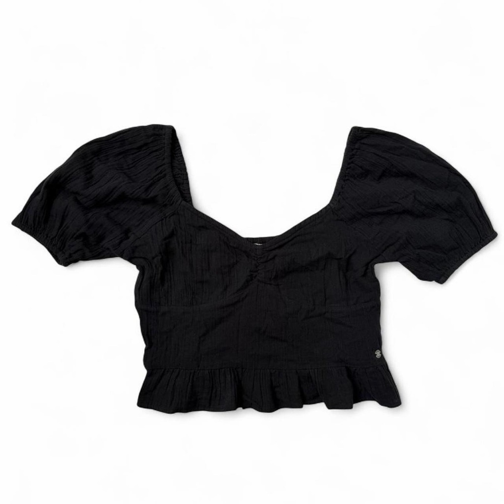 NWT Roxy Milkmaid Boho Cropped Top Size M